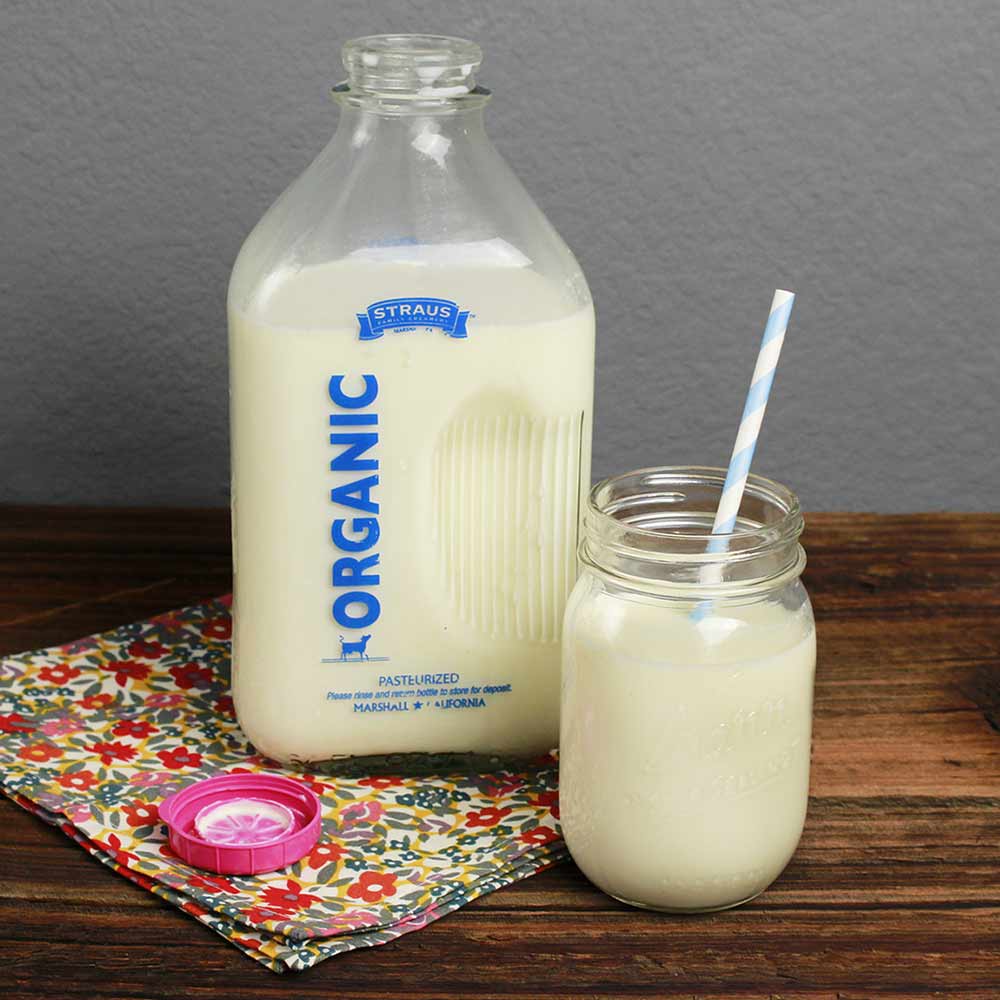 Organic Reduced Fat Milk, Half Gallon