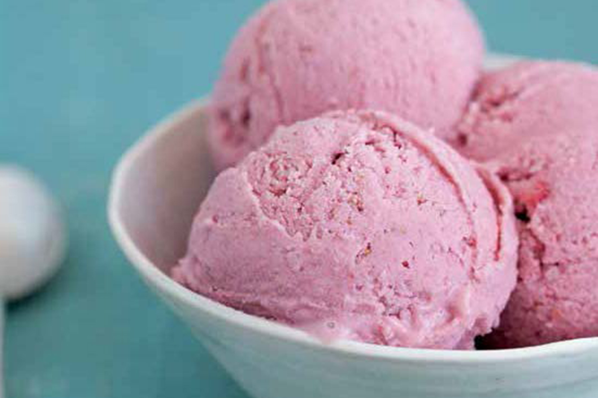 Strawberry Vegan Ice Cream