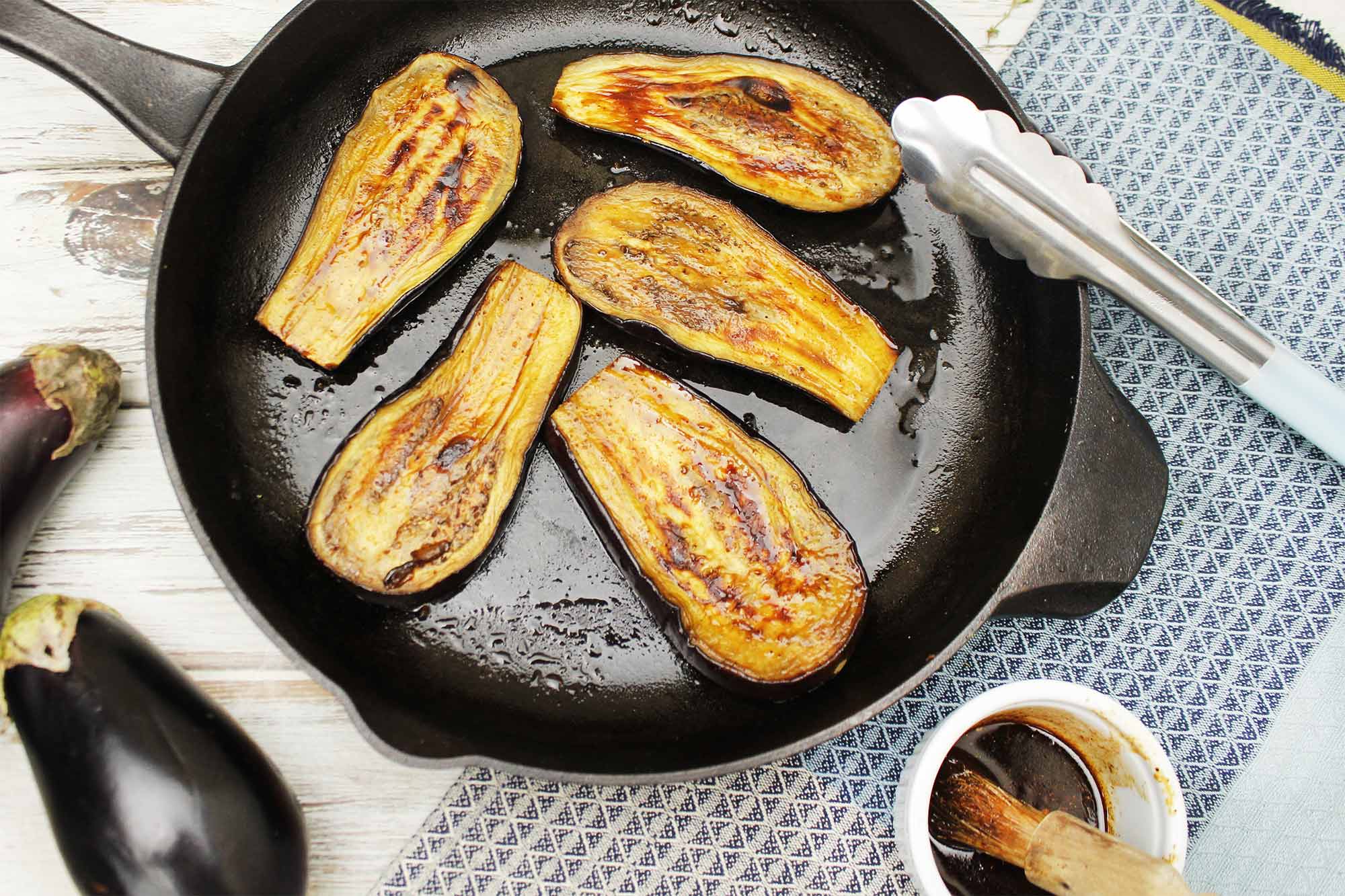 Skillet-Roasted Eggplant