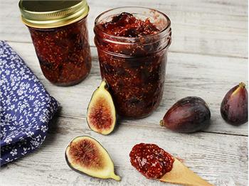 Ginger Lemony Fig Preserves