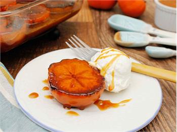 Caramelized Baked Persimmons