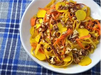 Shaved Carrot and Beet Salad