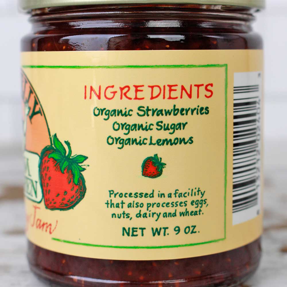 Full Belly Farm Organic Strawberry Jam | Farm Fresh To You, image size:1000x1000