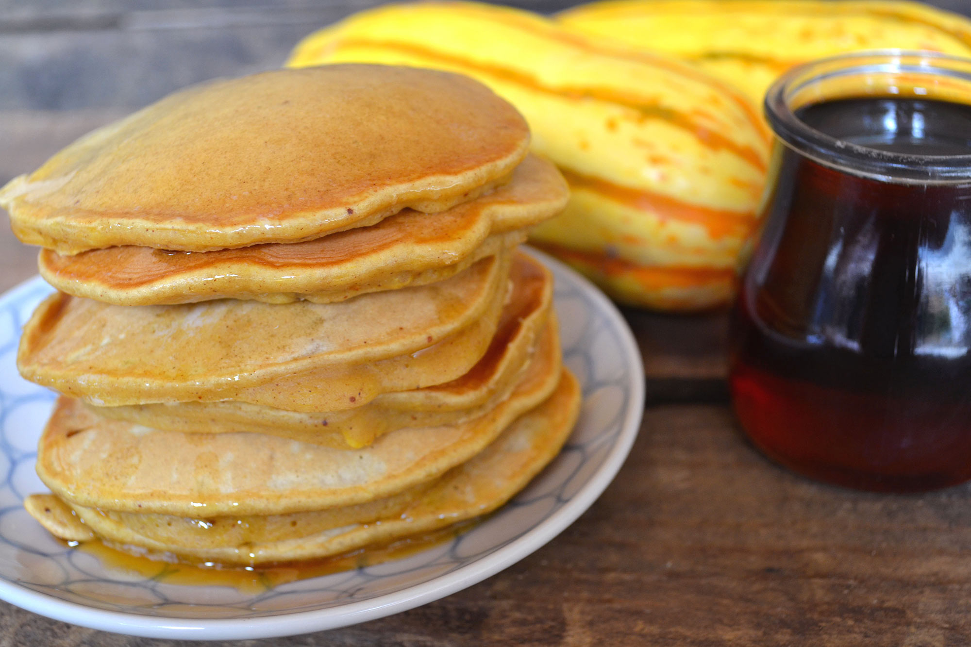 Delicata Squash Pancakes