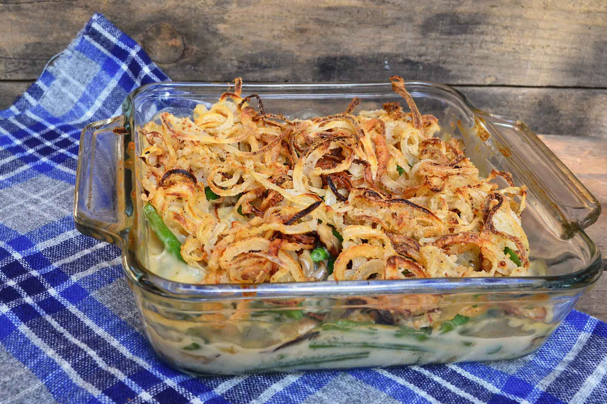 Not Your Grandma's Green Bean Casserole