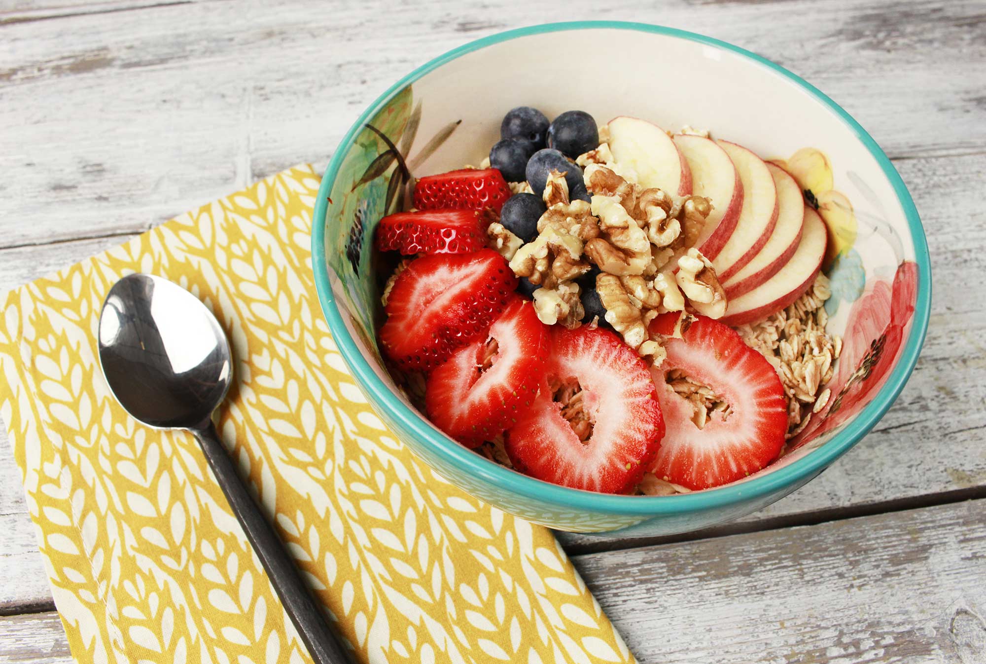 Spring-Inspired Blueberry Muesli