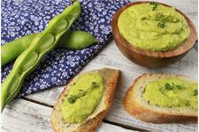 Fava Bean Bruschetta