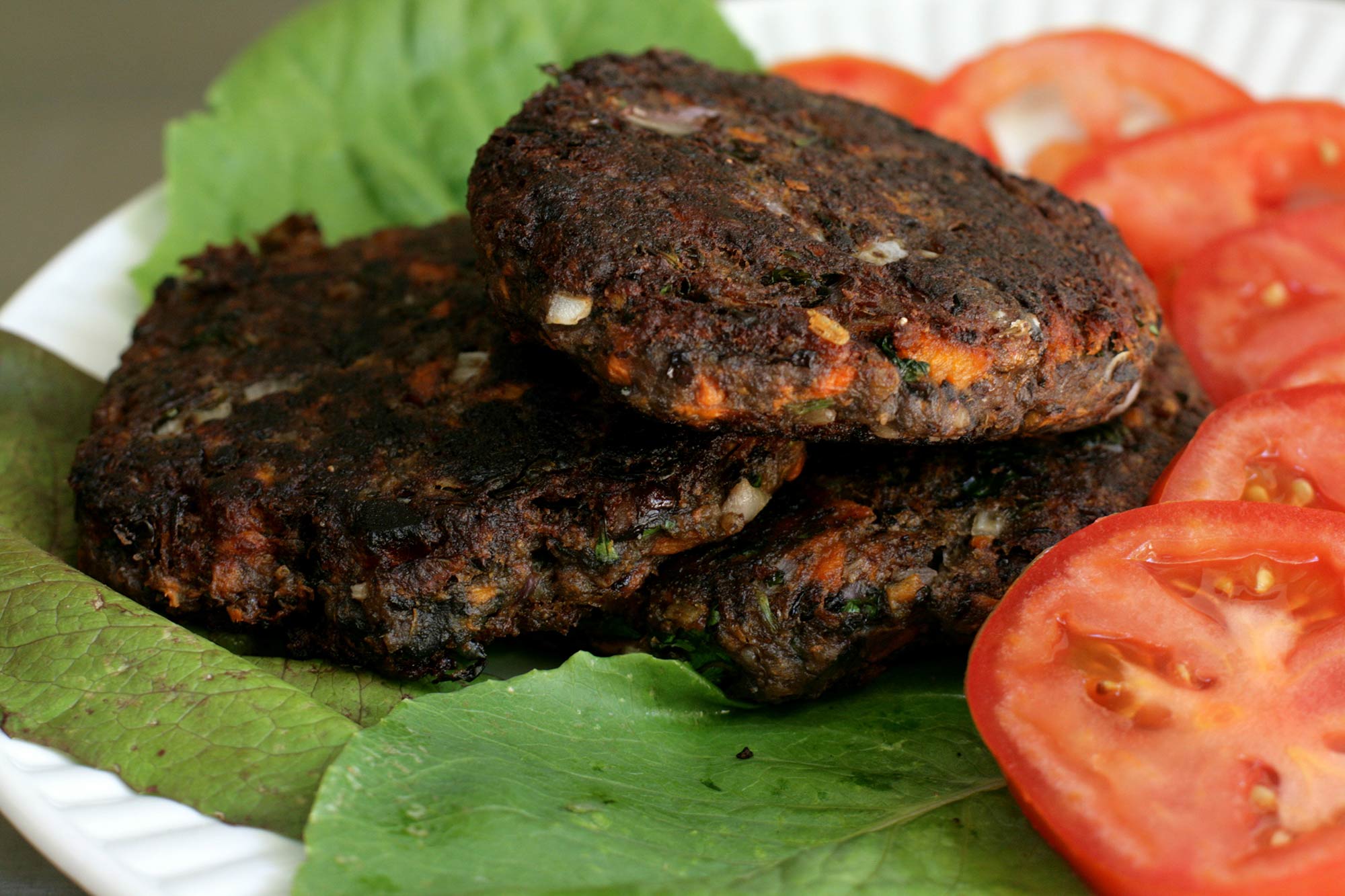Black Bean and Roasted Root Burgers