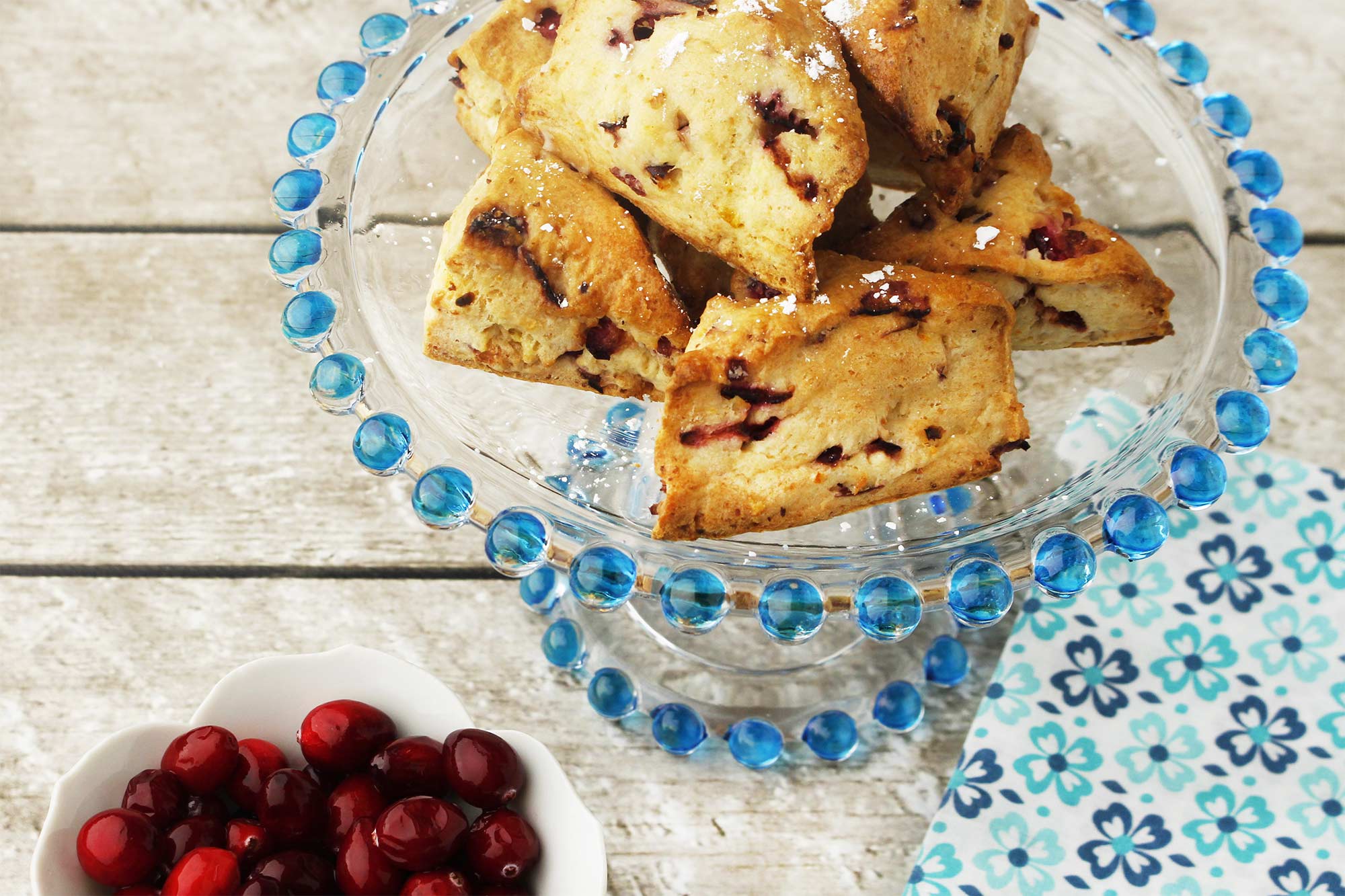 Cranberry Citrus Scone