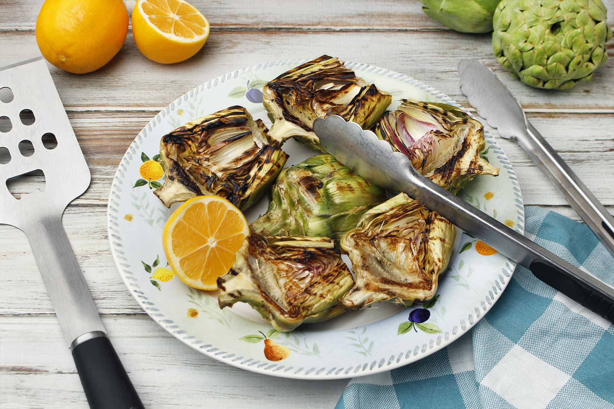 Grilled Artichokes