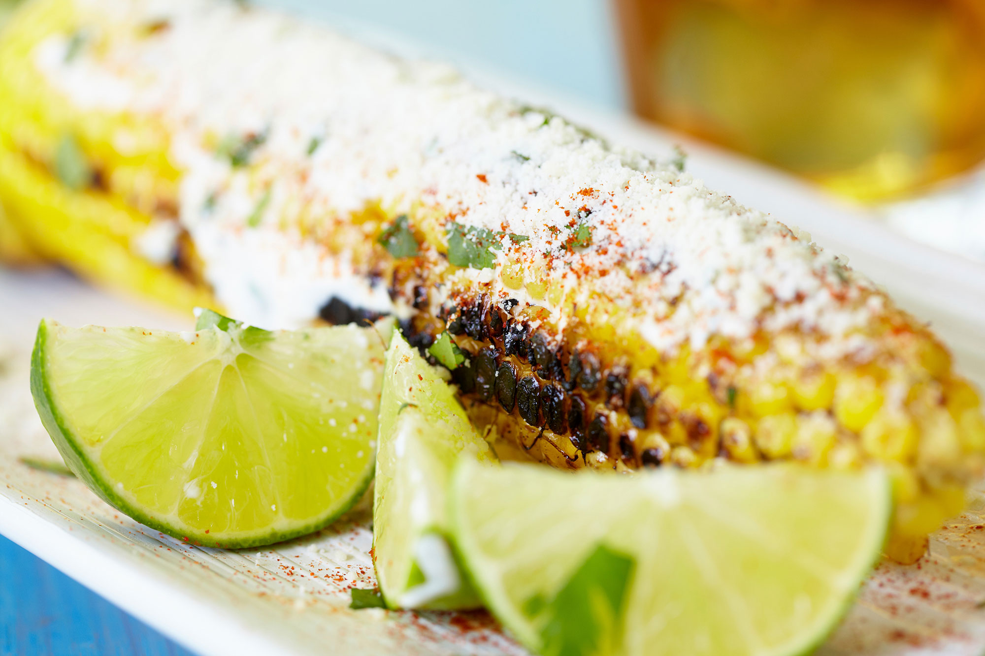 Grilled Mexican Street Corn