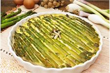Asparagus and Mushroom Quiche