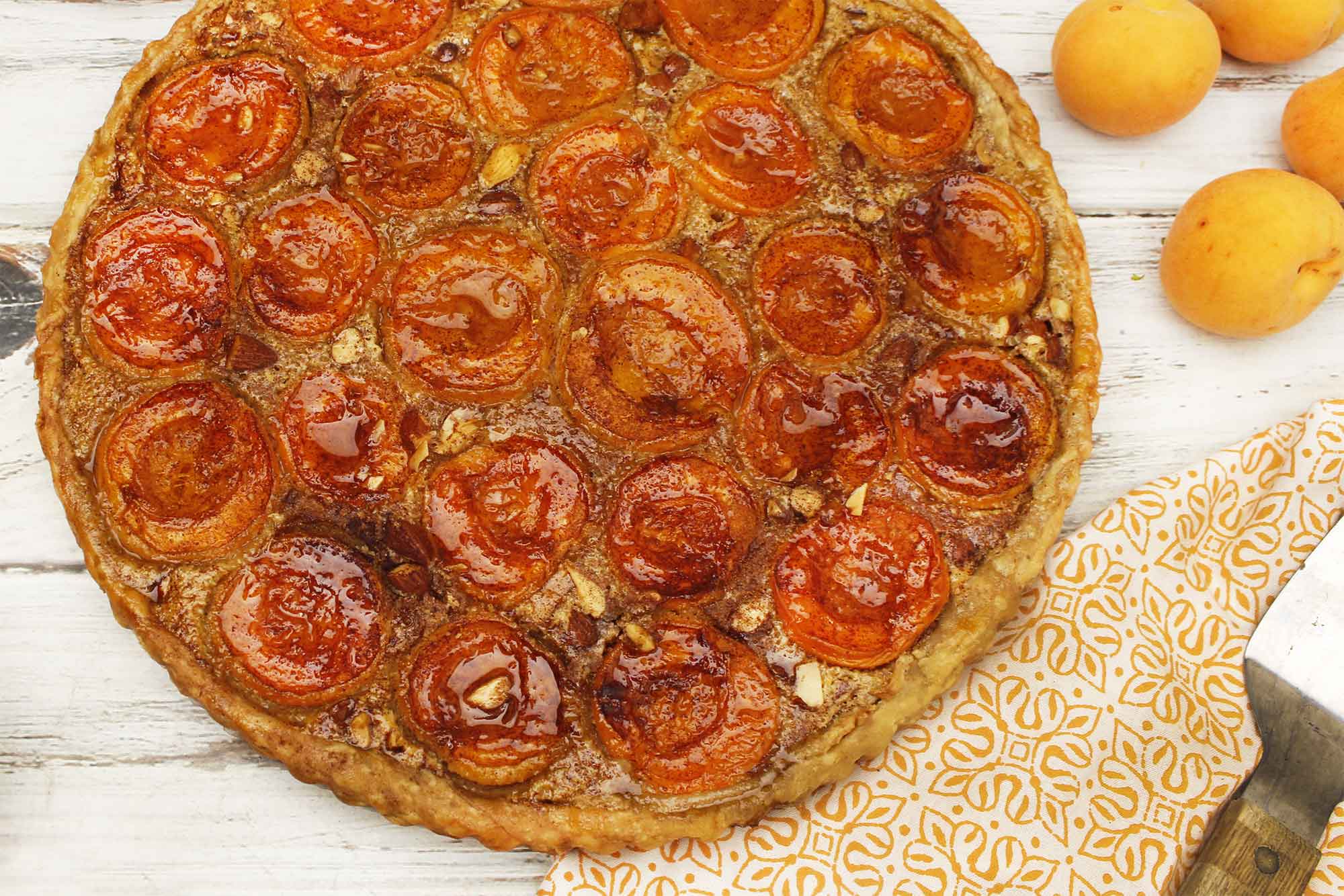 Apricot Frangipane Tart