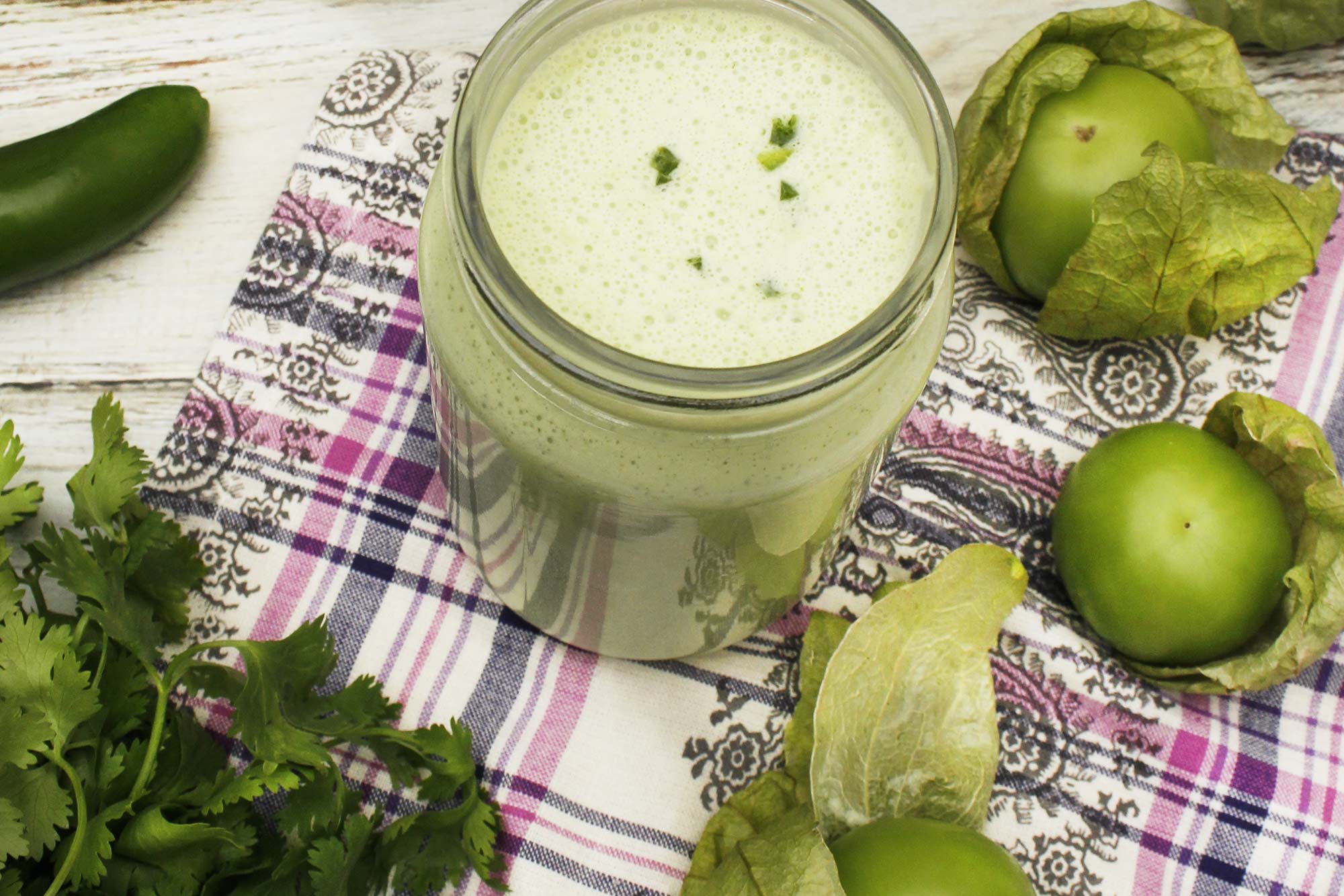 Creamy Tomatillo Dressing