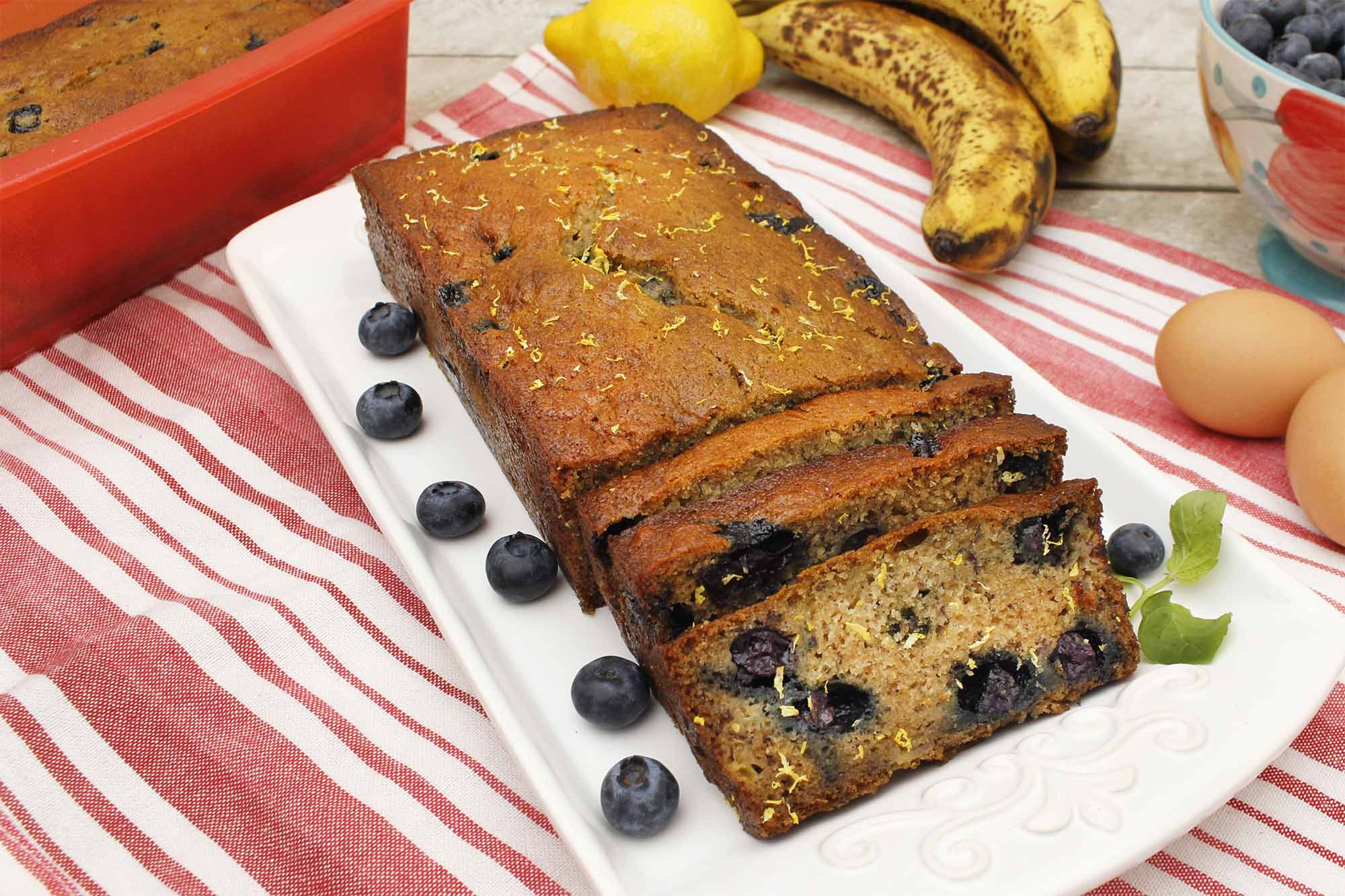 Blueberry Banana Bread