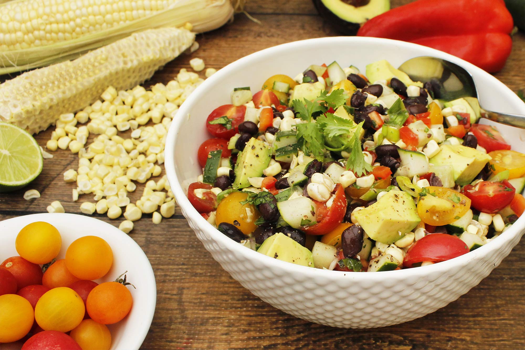 Black Bean and Corn Southwest Salad